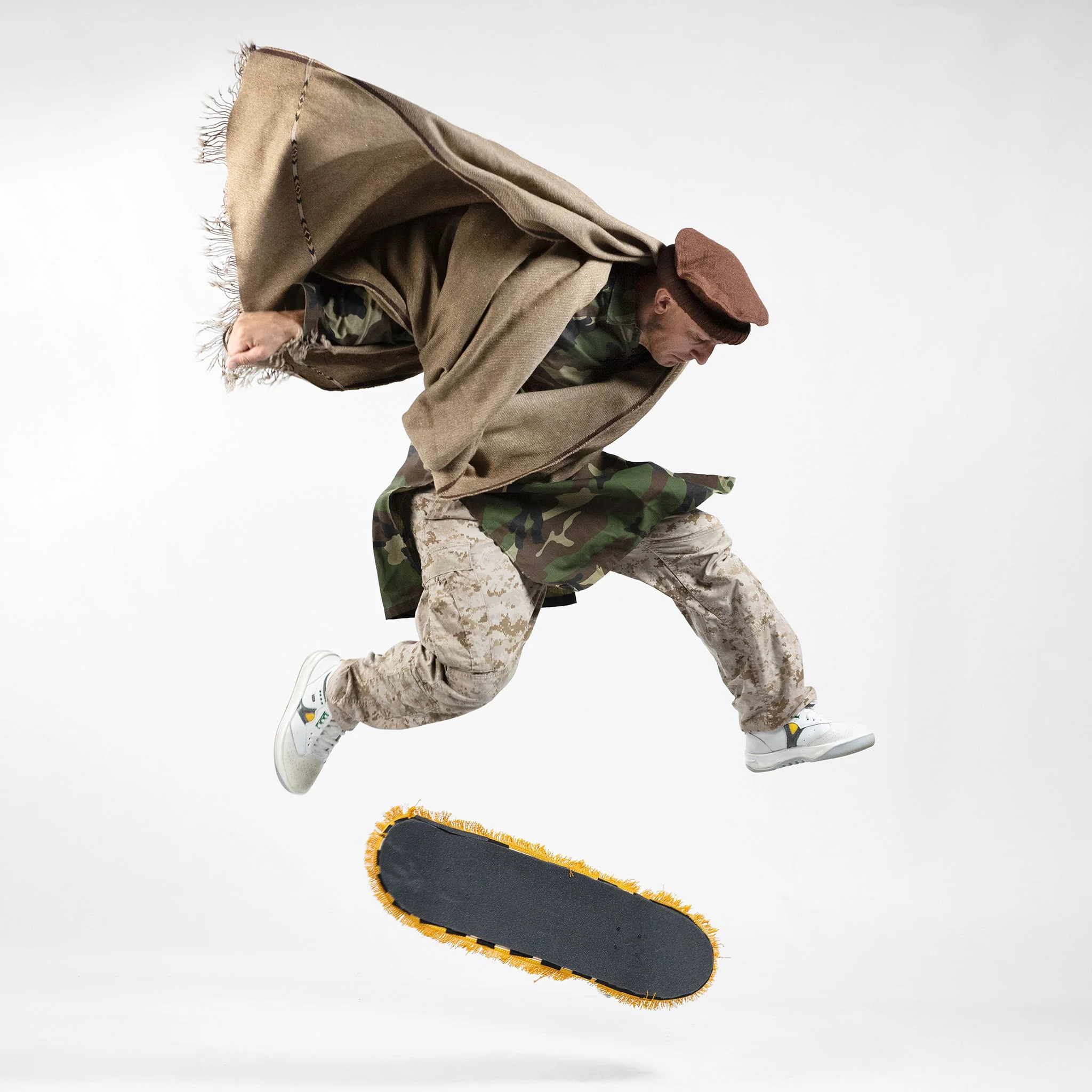 Afghan "War Rug" Skate Deck - Image 4