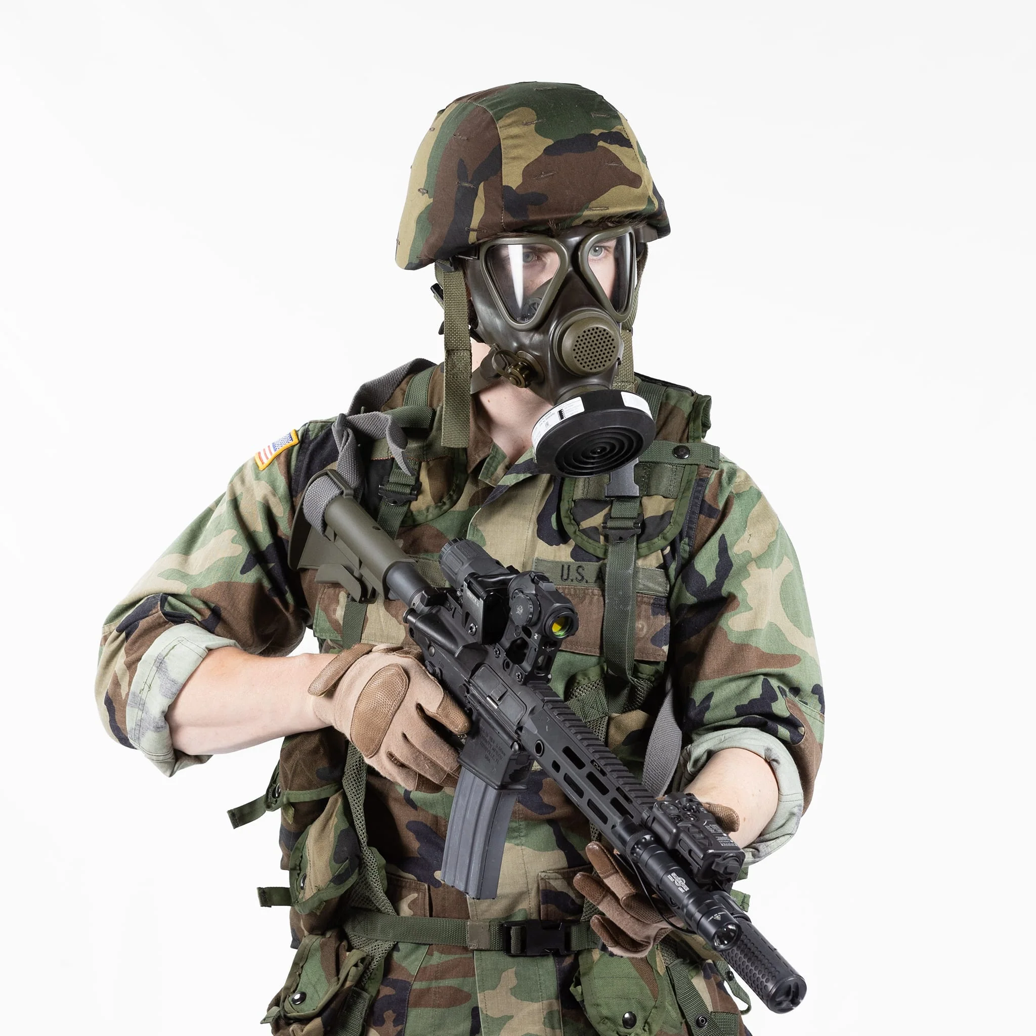 Austrian M65A2 Gas Mask - Image 5
