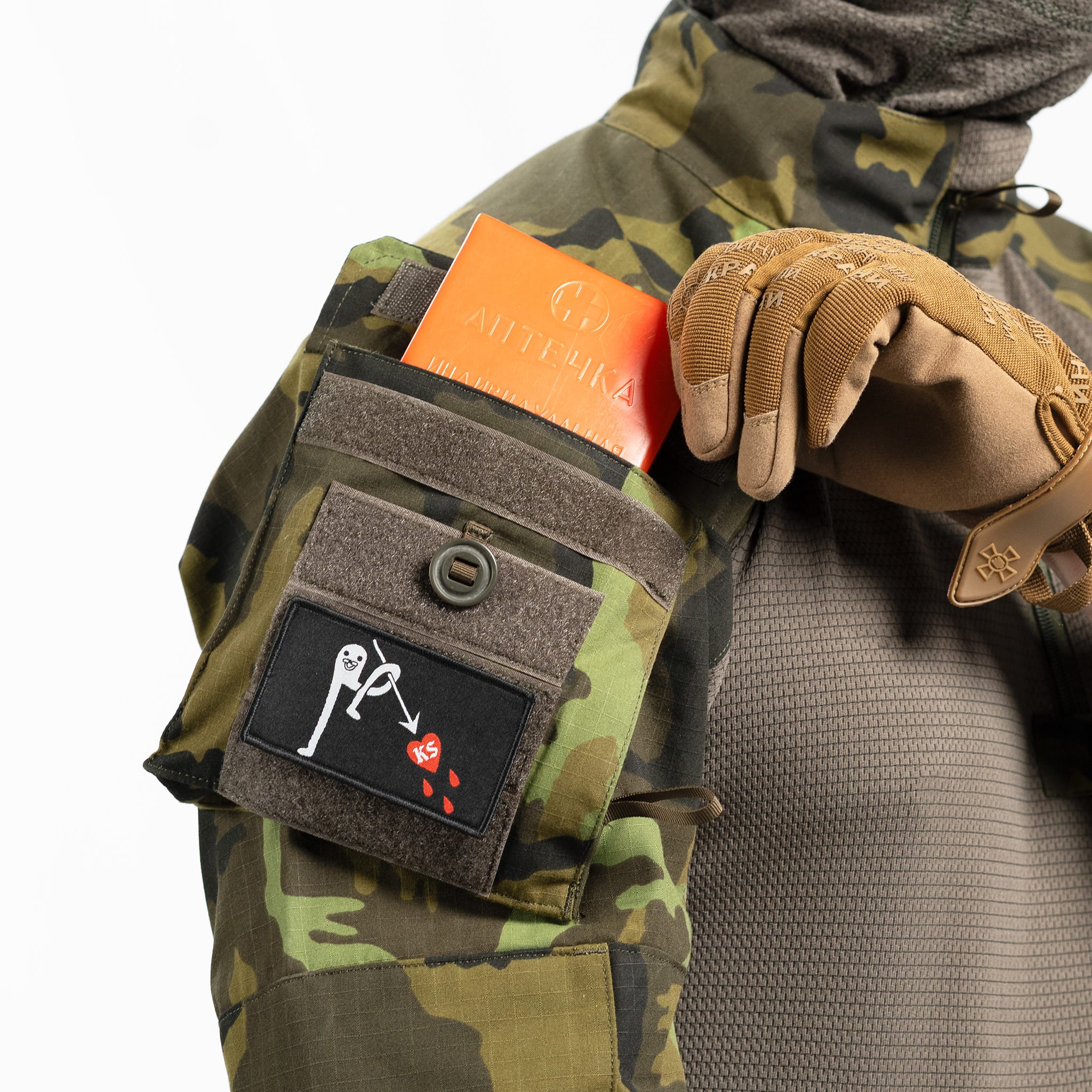 Czech Vz95 Woodland Combat Shirt - Image 6