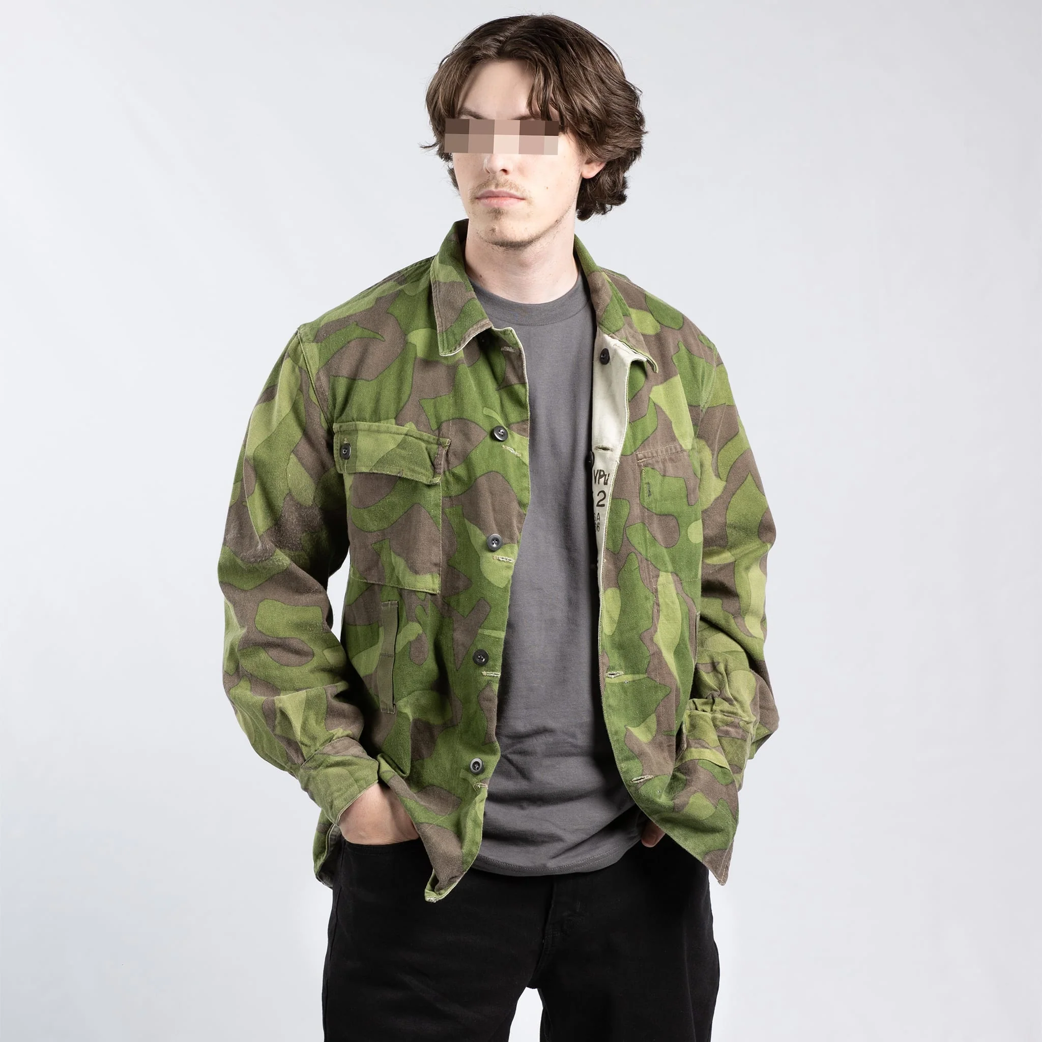 Finnish M62 Reversible Camo Field Shirt - Image 2