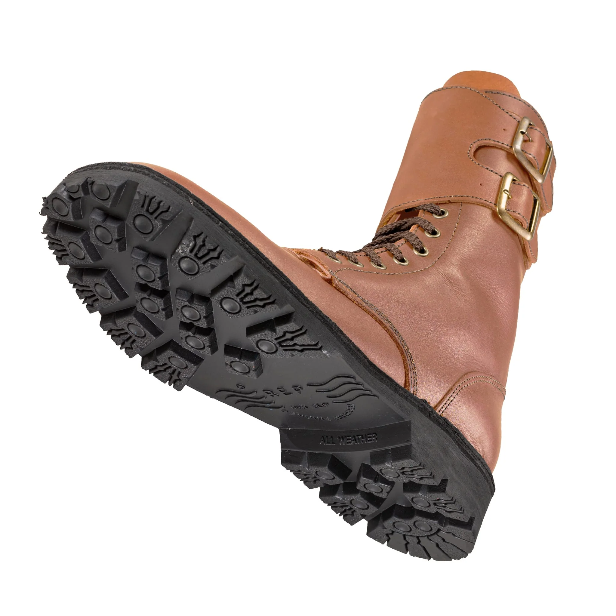 Full Combat Waxi Boot, Tan - Image 3