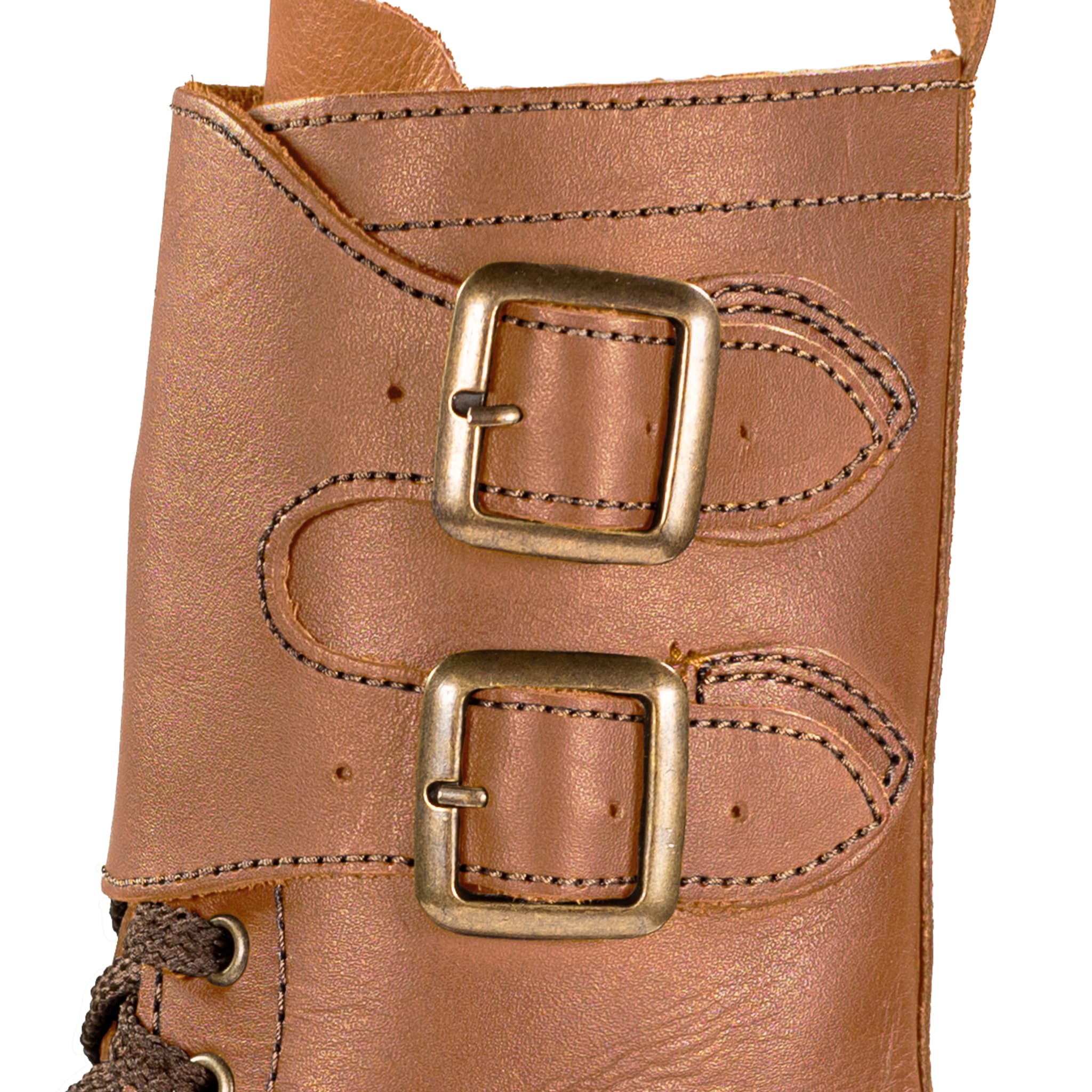 Full Combat Waxi Boot, Tan - Image 5
