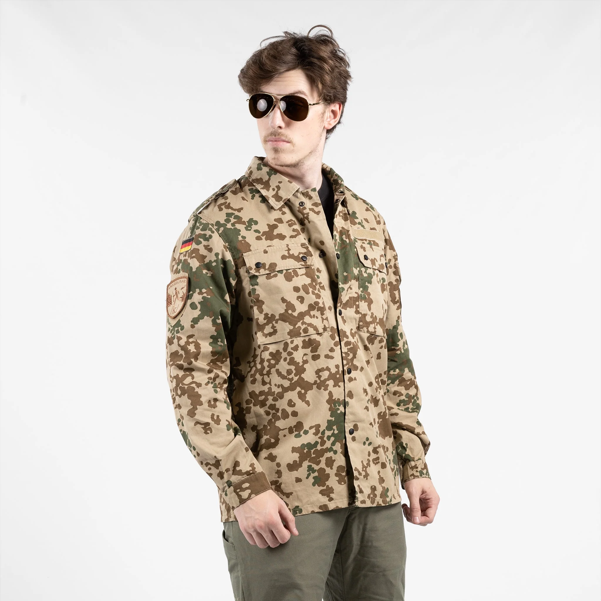 German Bundeswehr Tropentarn Field Shirt - Image 12