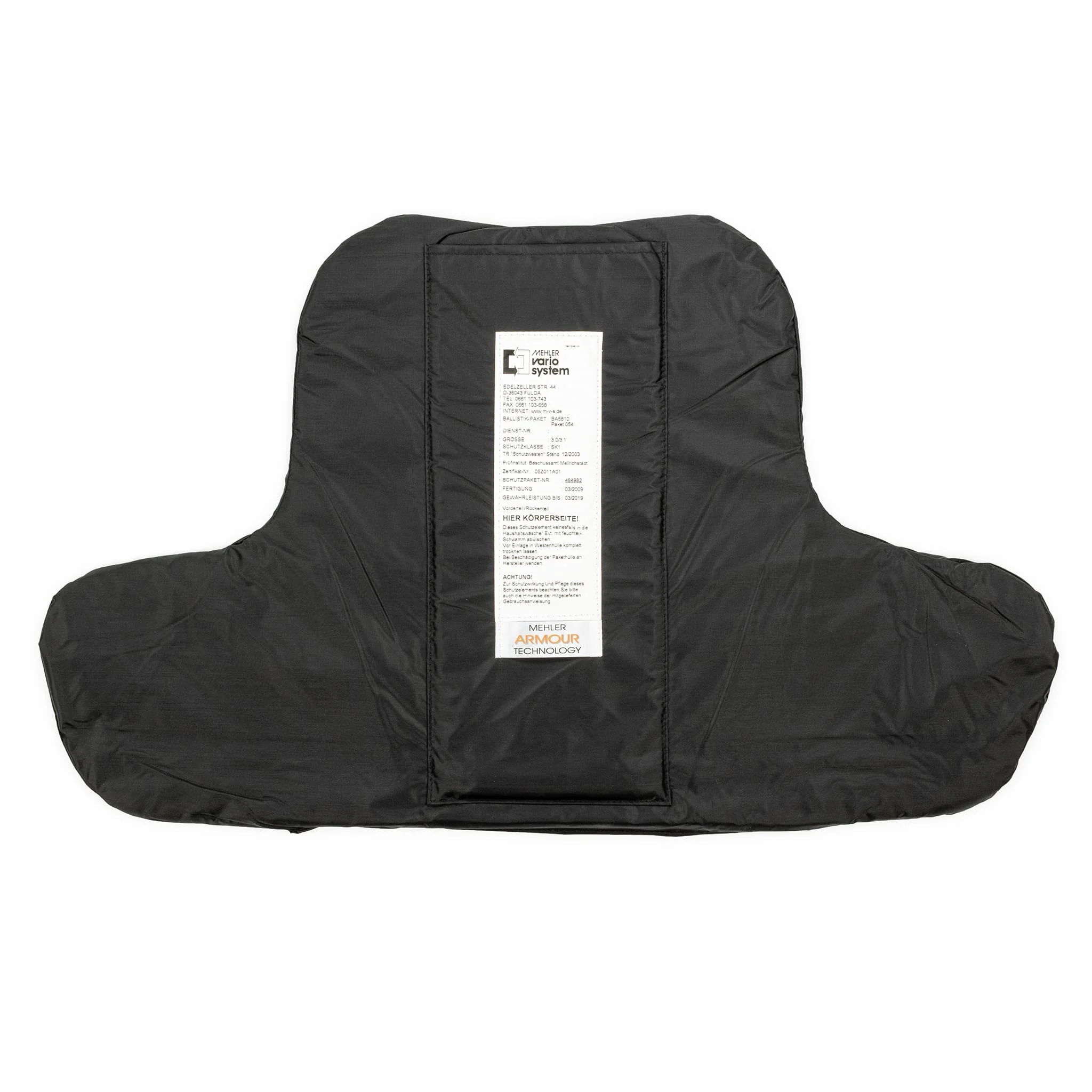 Unissued German Police Ballistic & Anti Stab Vest (Mehler) - Image 4